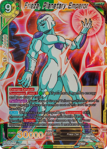 Frieza, Planetary Emperor (BT27-136) [History of Z] (ONLINE ORDER ONLY)