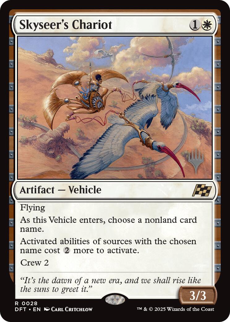 Skyseer's Chariot (Promo Pack) [Aetherdrift Promos]