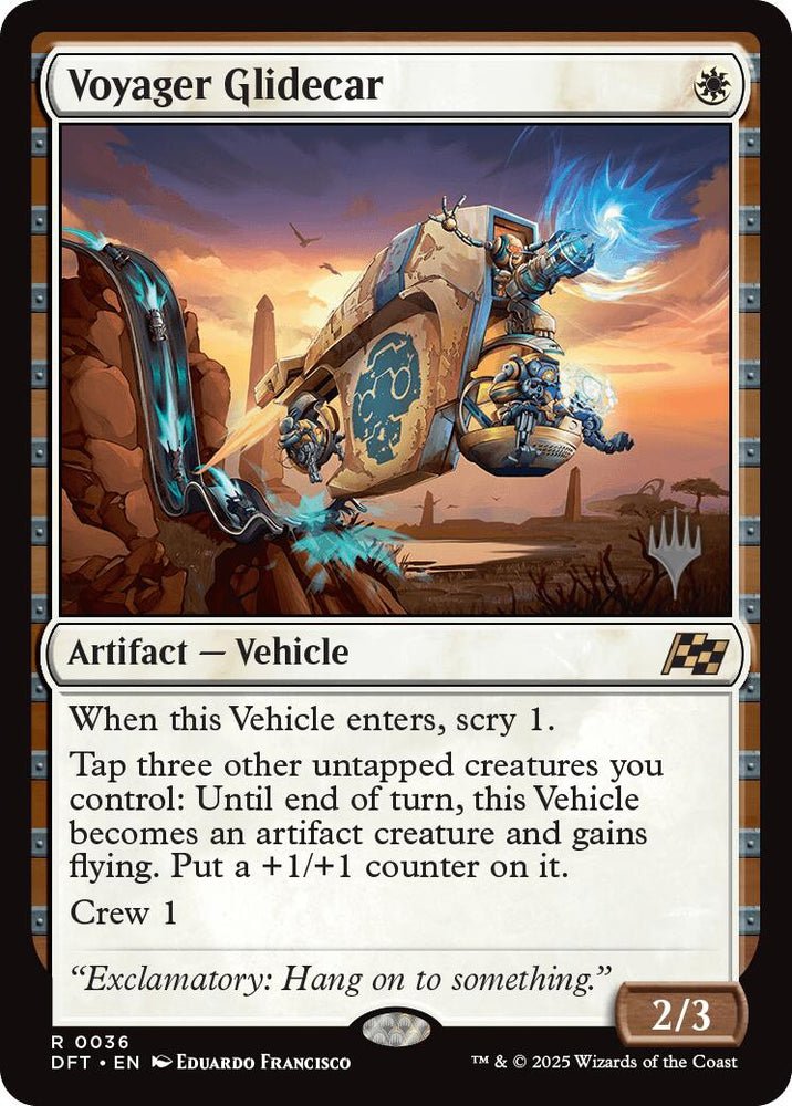 Voyager Glidecar (Promo Pack) [Aetherdrift Promos]