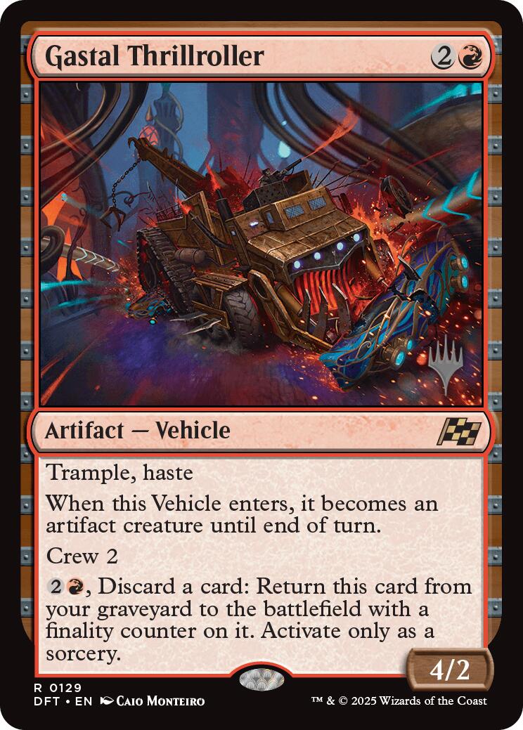 Gastal Thrillroller (Promo Pack) [Aetherdrift Promos]