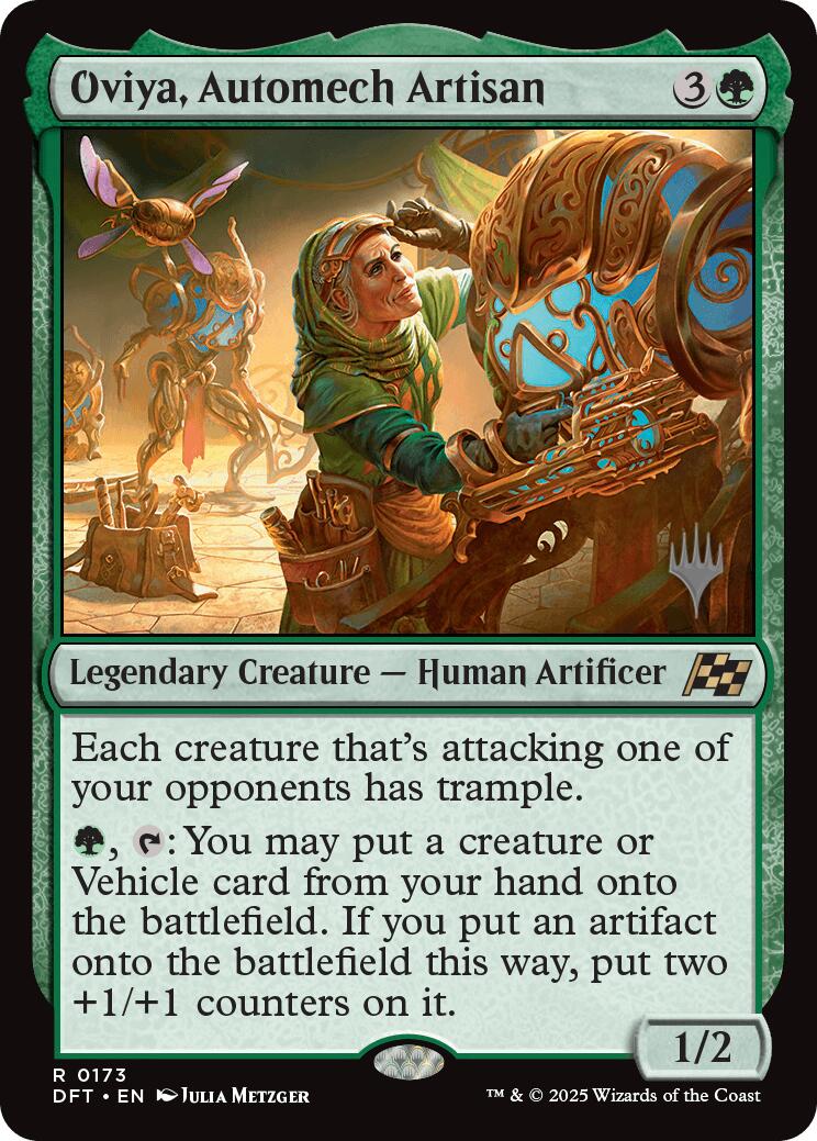 Oviya, Automech Artisan (Promo Pack) [Aetherdrift Promos]