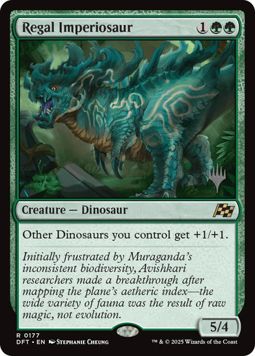 Regal Imperiosaur (Promo Pack) [Aetherdrift Promos]