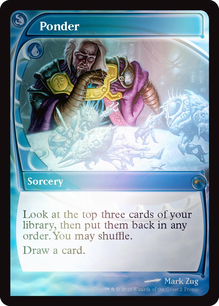 Ponder (Future Sight) [Secret Lair Drop Series]