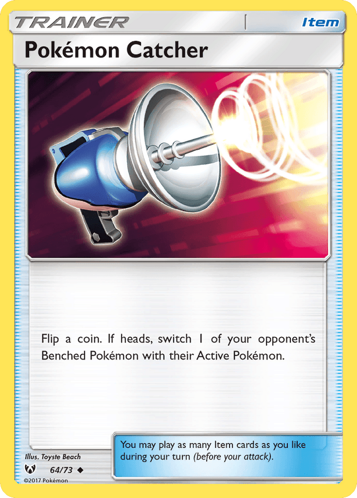 Pokemon Catcher (64/73) [Sun & Moon: Shining Legends] (Online Only)