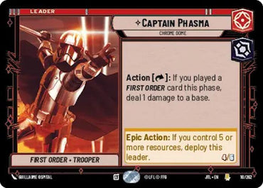 Captain Phasma - Chrome Dome (010/257) [Jump to Lightspeed] (ONLINE ORDER ONLY)