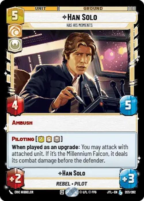 Han Solo - Has His Moments (203/257) [Jump to Lightspeed] (ONLINE ORDER ONLY)