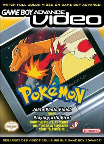 GBA Video Pokemon: Johto Photo Finish and Playing with Fire (Gameboy Advance) (ONLINE ORDER ONLY)