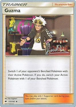 Guzma (115/147) (Infinite Force - Diego Cassiraga) [World Championships 2017] (Online Only)