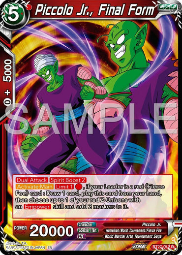 Piccolo Jr., Final Form (BT27-012) [History of Z] (ONLINE ORDER ONLY)