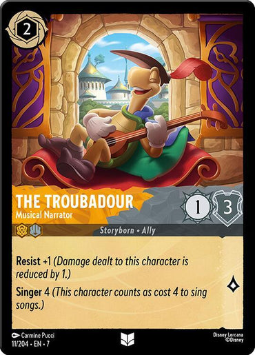 The Troubadour - Musical Narrator (11/204) [Archazia's Island] (ONLINE ORDER ONLY)
