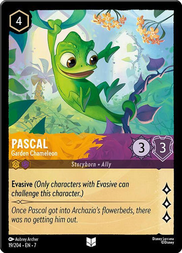 Pascal - Garden Chameleon (19/204) [Archazia's Island] (ONLINE ORDER ONLY)