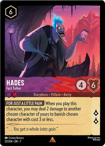 Hades - Fast Talker (52/204) [Archazia's Island] (ONLINE ORDER ONLY)