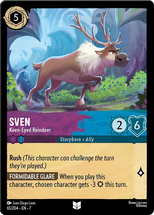 Sven - Keen-Eyed Reindeer (65/204) [Archazia's Island] (ONLINE ORDER ONLY)