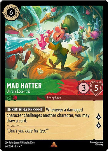 Mad Hatter - Unruly Eccentric (94/204) [Archazia's Island] (ONLINE ORDER ONLY)