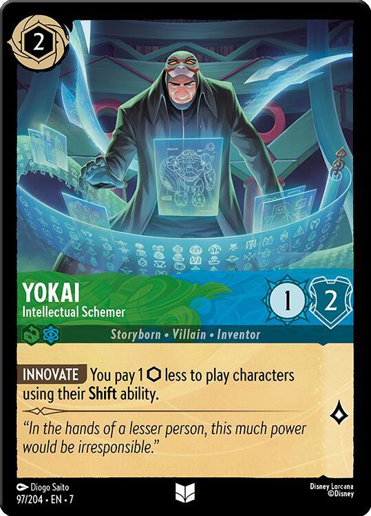 Yokai - Intellectual Schemer (97/204) [Archazia's Island] (ONLINE ORDER ONLY)