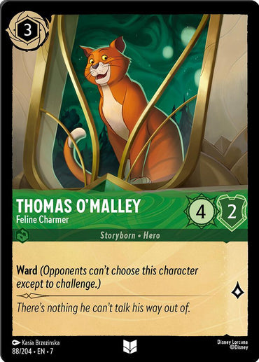 Thomas O'Malley - Feline Charmer (88/204) [Archazia's Island] (ONLINE ORDER ONLY)