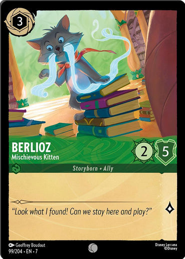 Berlioz - Mischievous Kitten (99/204) [Archazia's Island] (ONLINE ORDER ONLY)