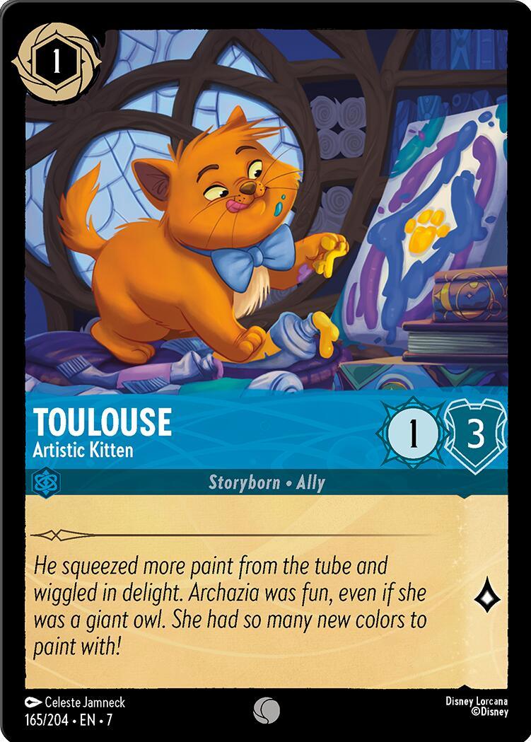 Toulouse - Artistic Kitten (165/204) [Archazia's Island] (ONLINE ORDER ONLY)