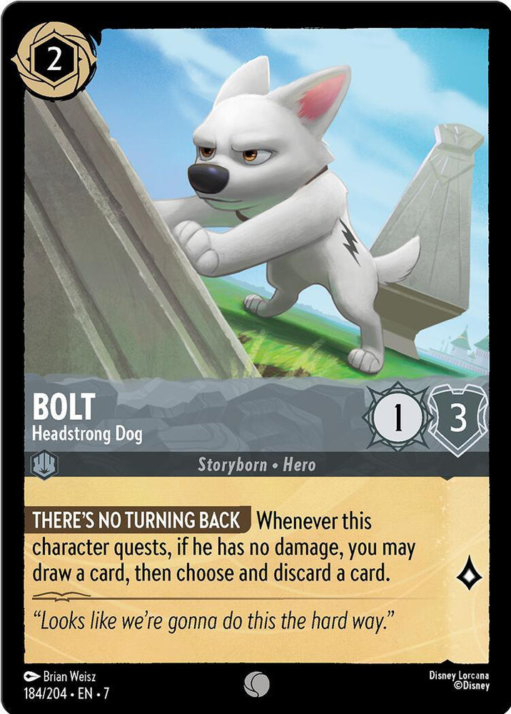 Bolt - Headstrong Dog (184/204) [Archazia's Island] (ONLINE ORDER ONLY)