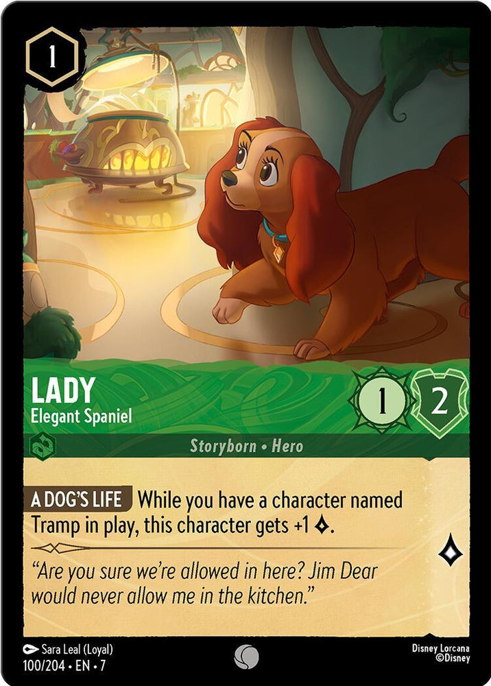 Lady - Elegant Spaniel (100/204) [Archazia's Island] (ONLINE ORDER ONLY)