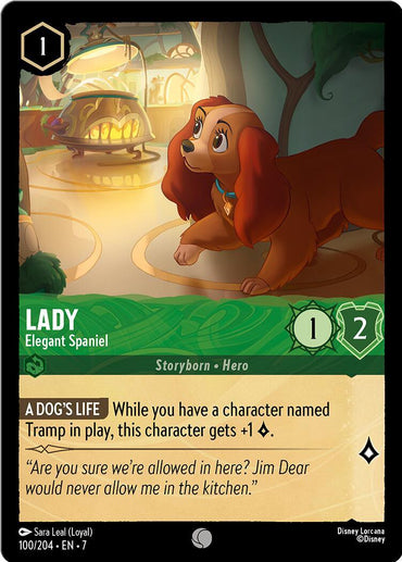 Lady - Elegant Spaniel (100/204) [Archazia's Island] (ONLINE ORDER ONLY)