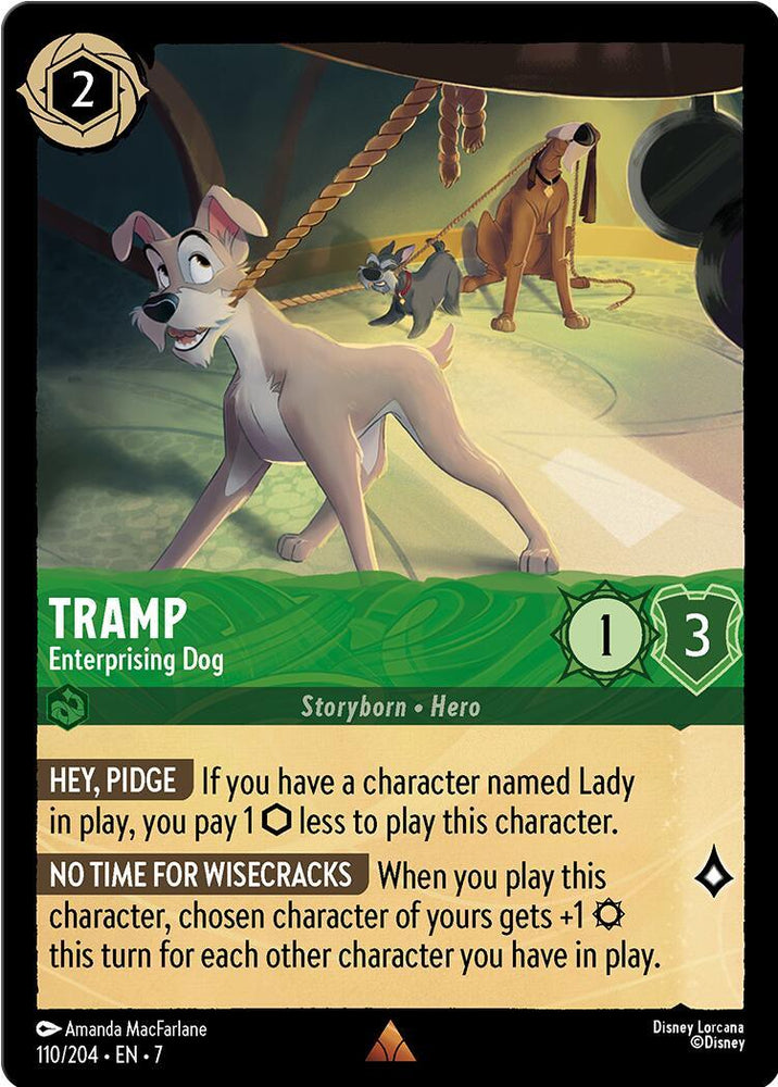 Tramp - Enterprising Dog (110/204) [Archazia's Island] (ONLINE ORDER ONLY)
