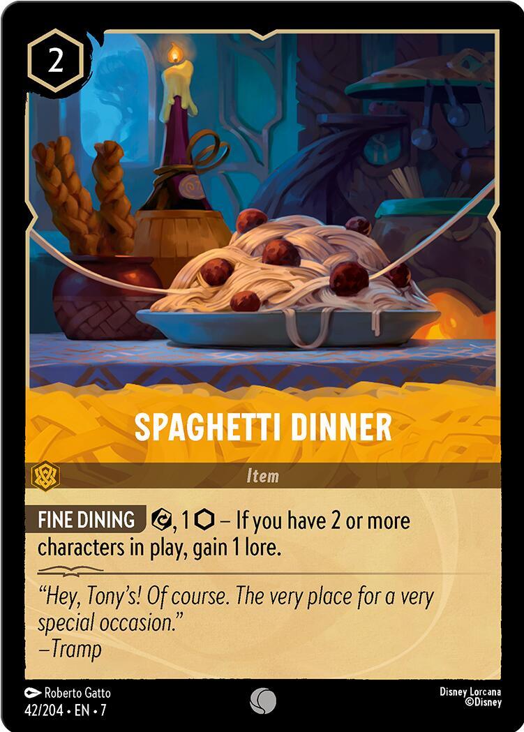 Spaghetti Dinner (42/204) [Archazia's Island] (ONLINE ORDER ONLY)