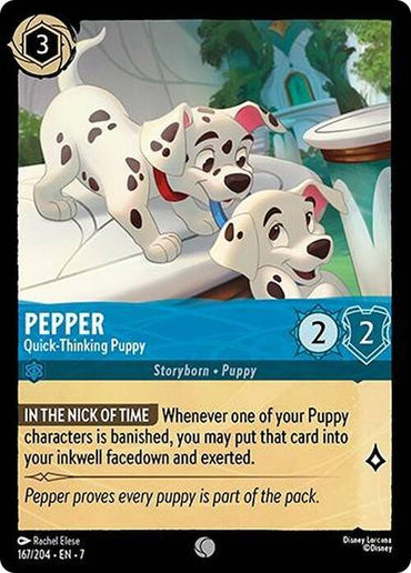 Pepper - Quick-Thinking Puppy (167/204) [Archazia's Island] (ONLINE ORDER ONLY)