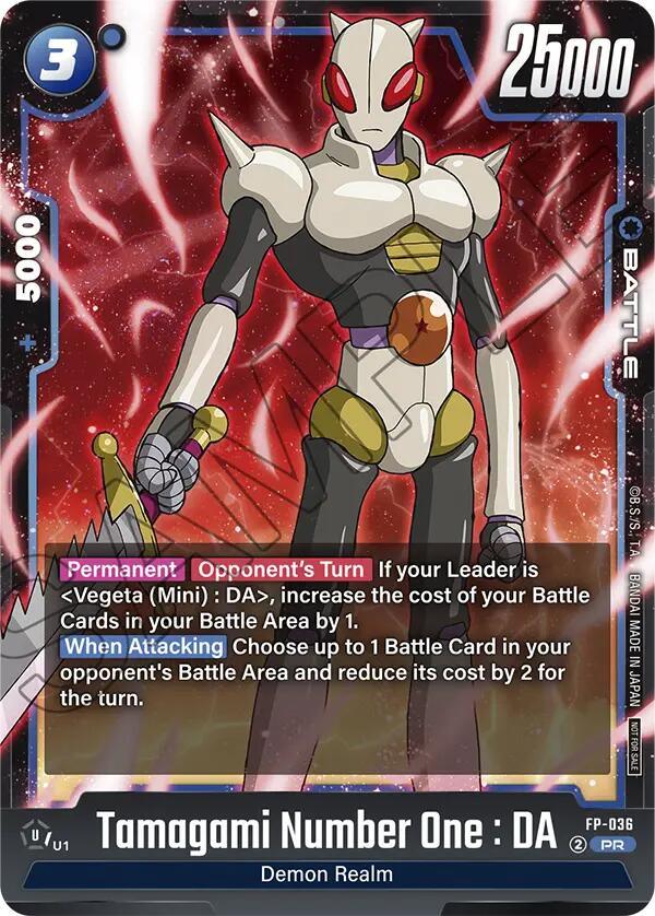 Tamagami Number One : DA (FP-036) [Tournament and Championship Promos] (ONLINE ORDER ONLY)