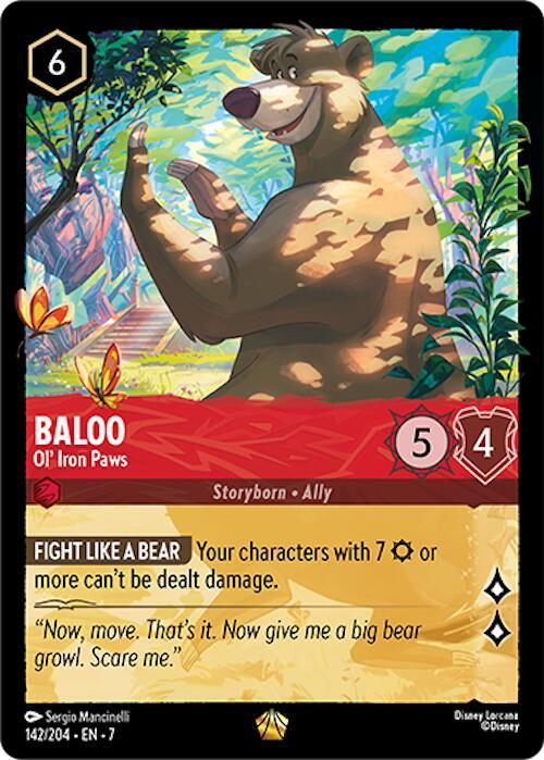 Baloo - Ol' Iron Paws (142/204) [Archazia's Island] (ONLINE ORDER ONLY)