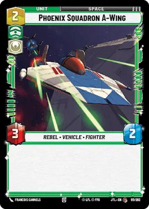 Phoenix Squadron A-Wing (095/257) [Jump to Lightspeed] (ONLINE ORDER ONLY)