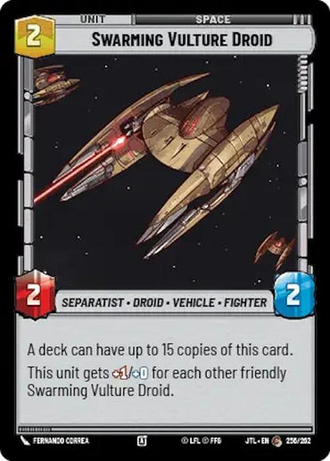 Swarming Vulture Droid (256/257) [Jump to Lightspeed] (ONLINE ORDER ONLY)