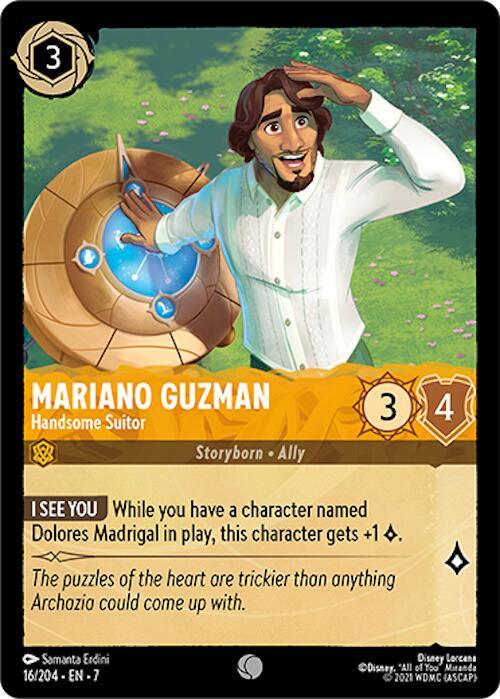 Mariano Guzman - Handsome Suitor (16/204) [Archazia's Island] (ONLINE ORDER ONLY)