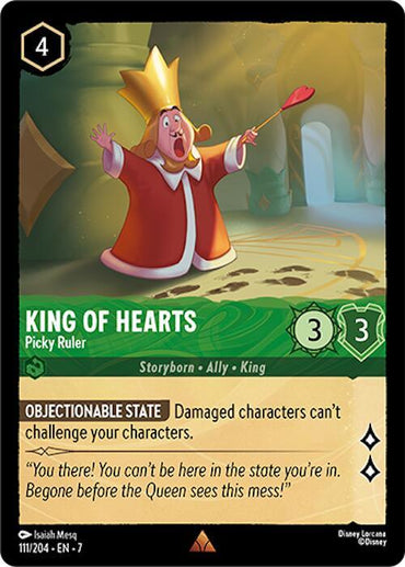King of Hearts - Picky Ruler (111/204) [Archazia's Island] (ONLINE ORDER ONLY)