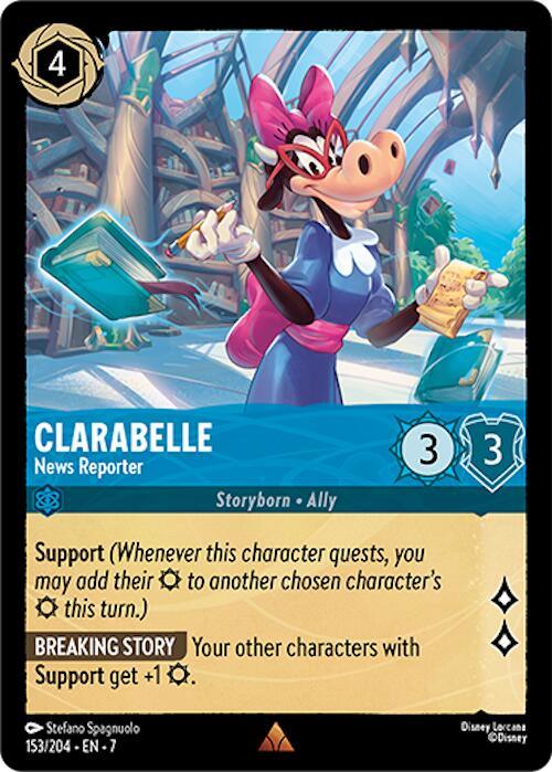 Clarabelle - News Reporter (153/204) [Archazia's Island] (ONLINE ORDER ONLY)