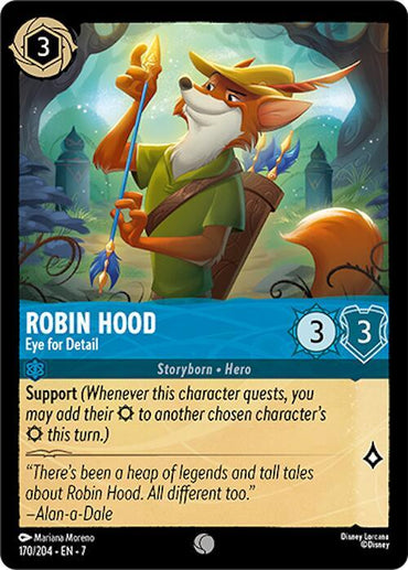 Robin Hood - Eye for Detail (170/204) [Archazia's Island] (ONLINE ORDER ONLY)