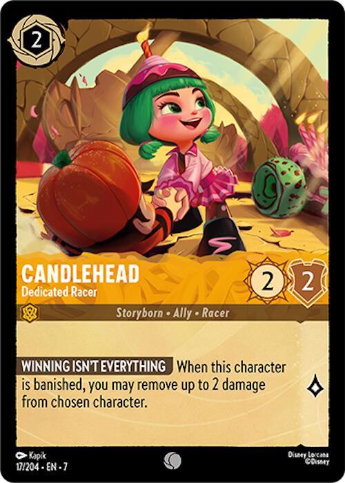 Candlehead - Dedicated Racer (17/204) [Archazia's Island] (ONLINE ORDER ONLY)