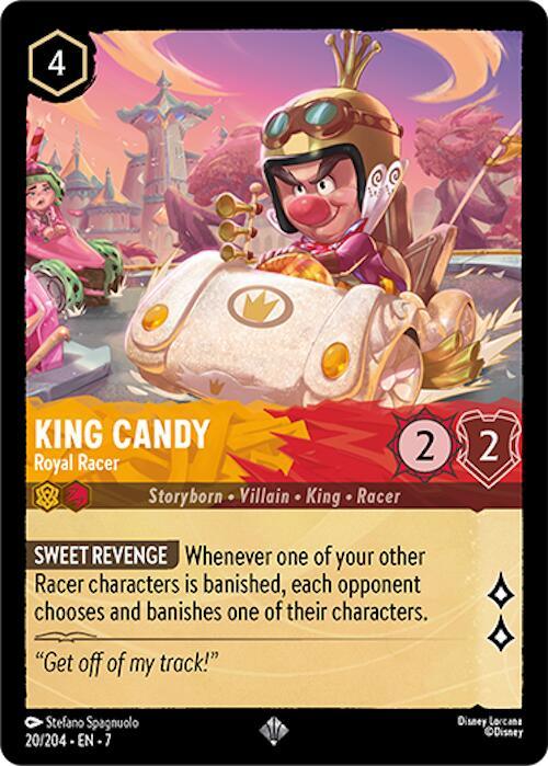 King Candy - Royal Racer (20/204) [Archazia's Island] (ONLINE ORDER ONLY)