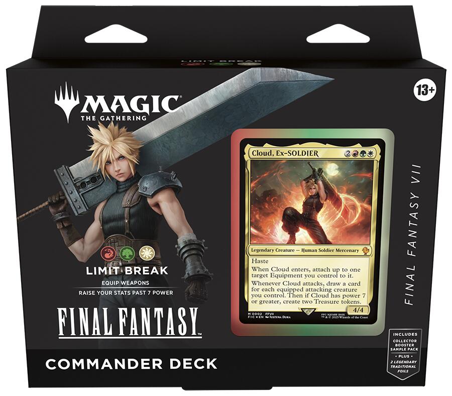 FINAL FANTASY Commander Deck - FINAL FANTASY VII Limit Break [FIC] (ONLINE ORDER ONLY)