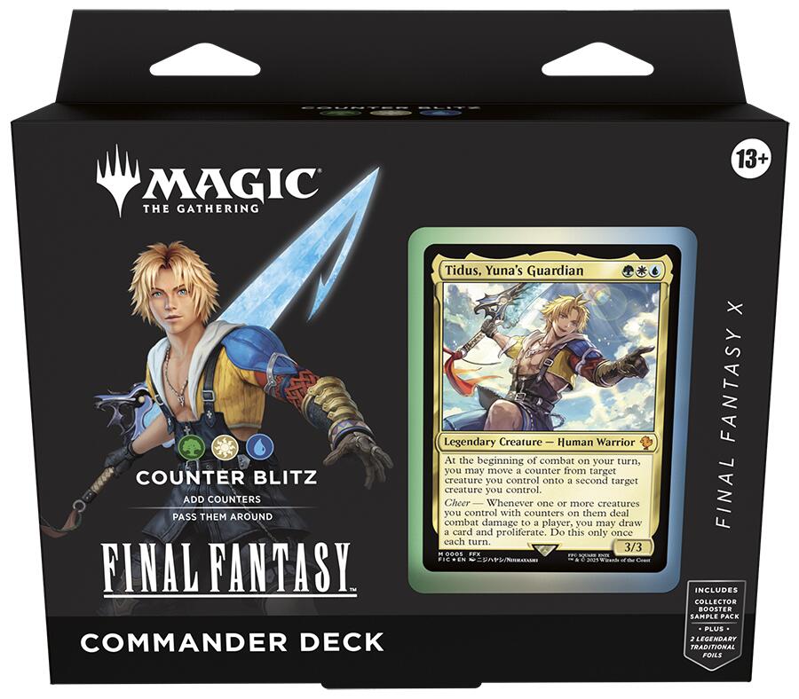 FINAL FANTASY Commander Deck - FINAL FANTASY X Counter Blitz [FIC] (ONLINE ORDER ONLY)
