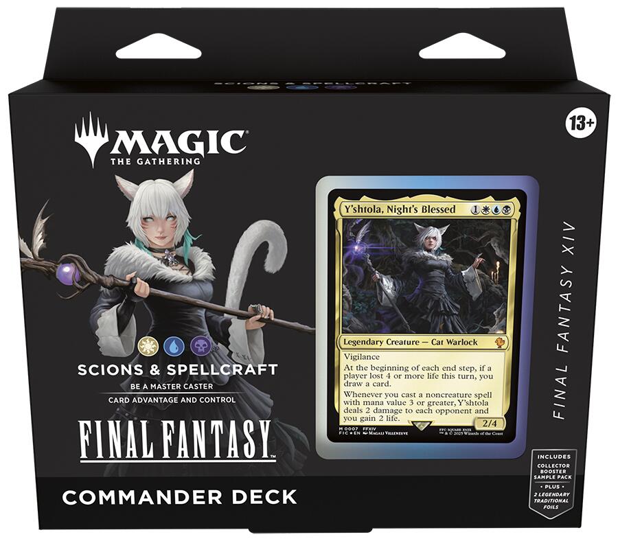 FINAL FANTASY Commander Deck - FINAL FANTASY XIV Scions & Spellcraft [FIC] (ONLINE ORDER ONLY)