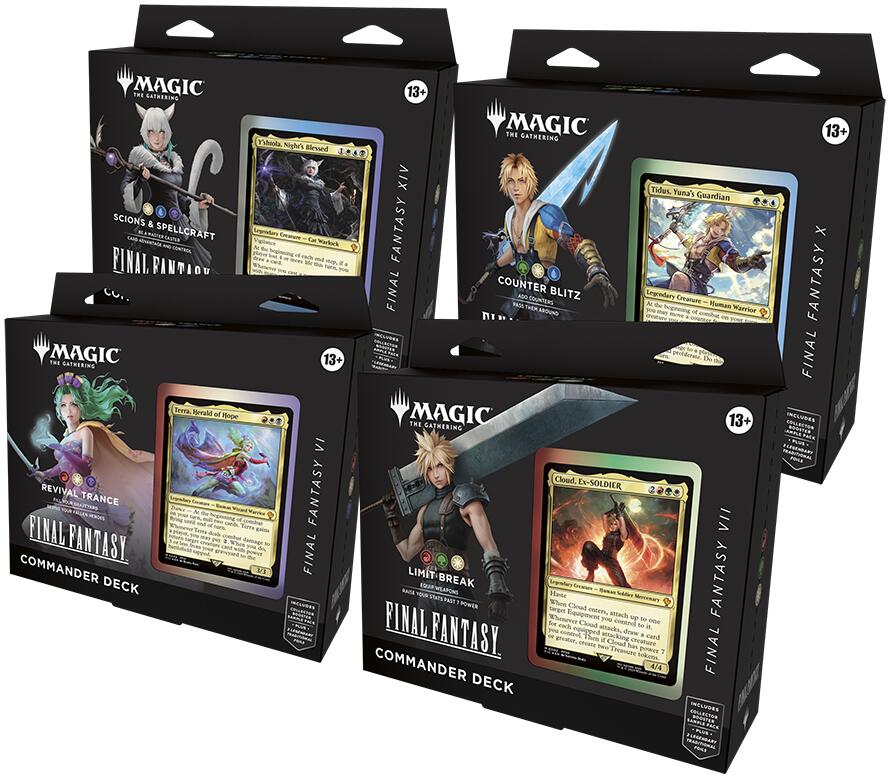 (PREORDER) FINAL FANTASY - Commander Deck Display (Online Order Only)