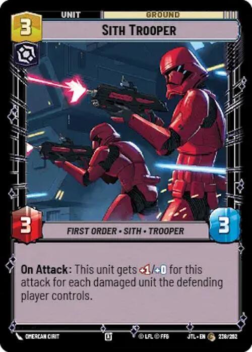 Sith Trooper (238/257) [Jump to Lightspeed] (ONLINE ORDER ONLY)