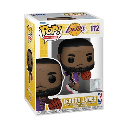 NBA LA Lakers LeBron James Funko Pop! Vinyl Figure #172 (ONLINE ORDER ONLY)