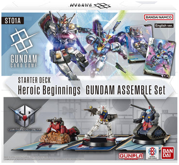 Starter Deck 01: Heroic Beginnings - Gundam Assemble Starter Set (ONLINE ORDER ONLY)