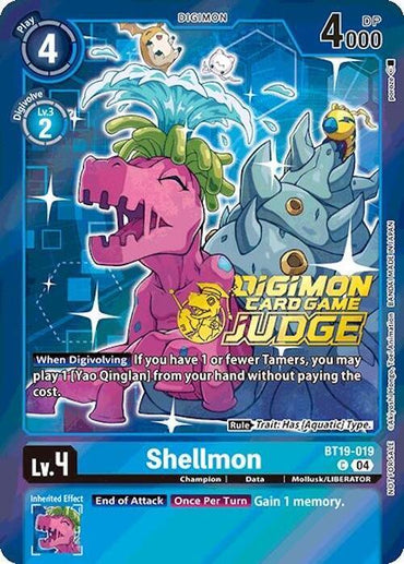 Shellmon [BT19-019] (Judge Pack 2025 Wave 1) [Release Special Booster Ver.2.0] (ONLINE ORDER ONLY)