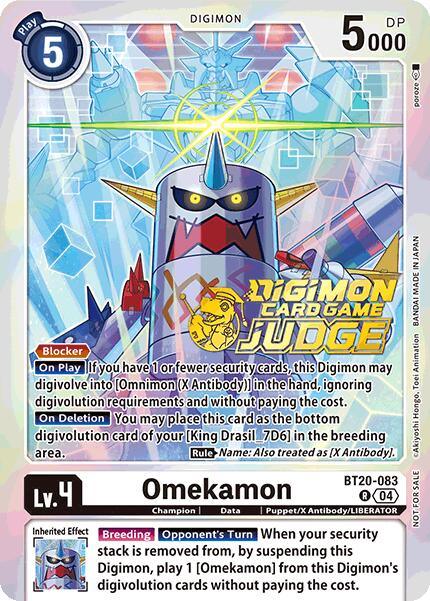 Omekamon [BT20-083] (Judge Pack 2025 Wave 1) [Release Special Booster Ver.2.5 Promos] (ONLINE ORDER ONLY)