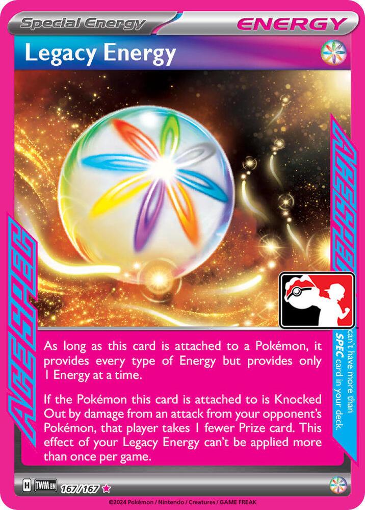 Legacy Energy (167/167) [Prize Pack Series Six] (ONLINE ORDER ONLY)