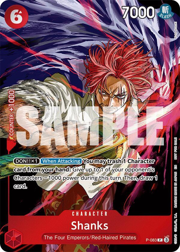 Shanks (Event Pack Vol. 6) [One Piece Promotion Cards] (ONLINE ORDER ONLY)