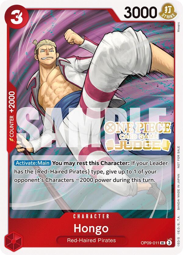 Hongo (Judge Pack Vol. 5) [One Piece Promotion Cards] (ONLINE ORDER ONLY)